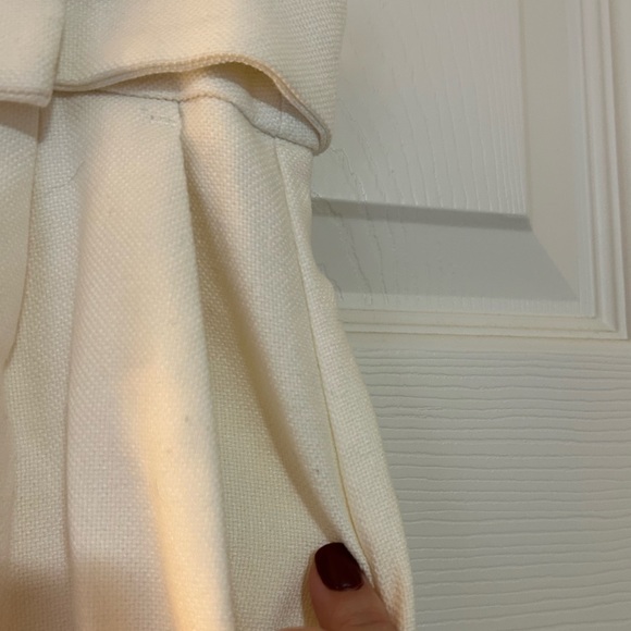 B2G1F Express Ivory Tailored Trousers w belt - Picture 4 of 6